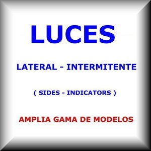 LUCES LATEREALES Y INTERMITENTES
