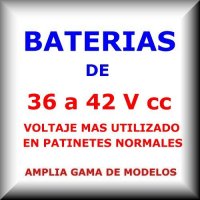 Baterias 36-42 V cc