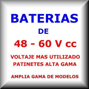 Baterias 48-60 V cc