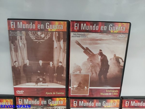 COLECCION COMPLETA "EL MUNDO EN GUERRA"  14 dvd