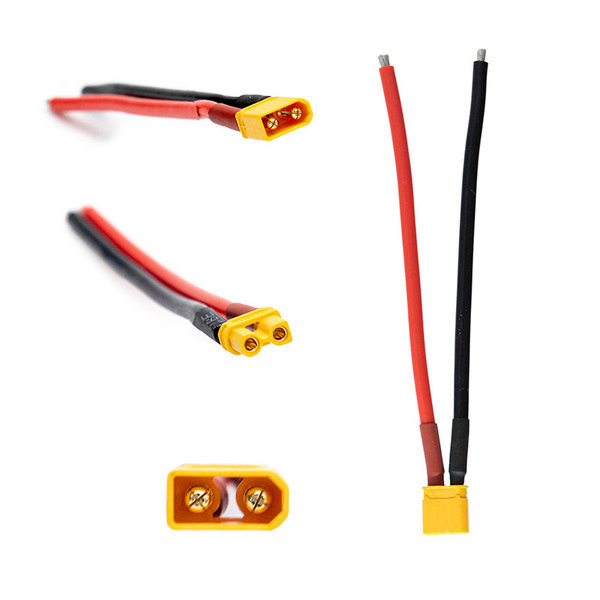 Conector XT30 con cable – Pack 2 pares