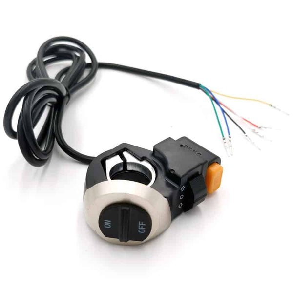 Botonera de intermitencia con luces y claxon – Modelo 3 – cable 1,5 m